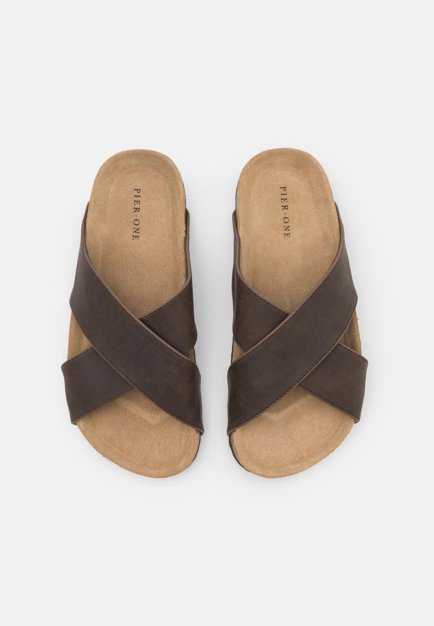 Pier One Unisex - Slippers - Brown 4 Pier One Unisex - Slippers - Brown - Image 4