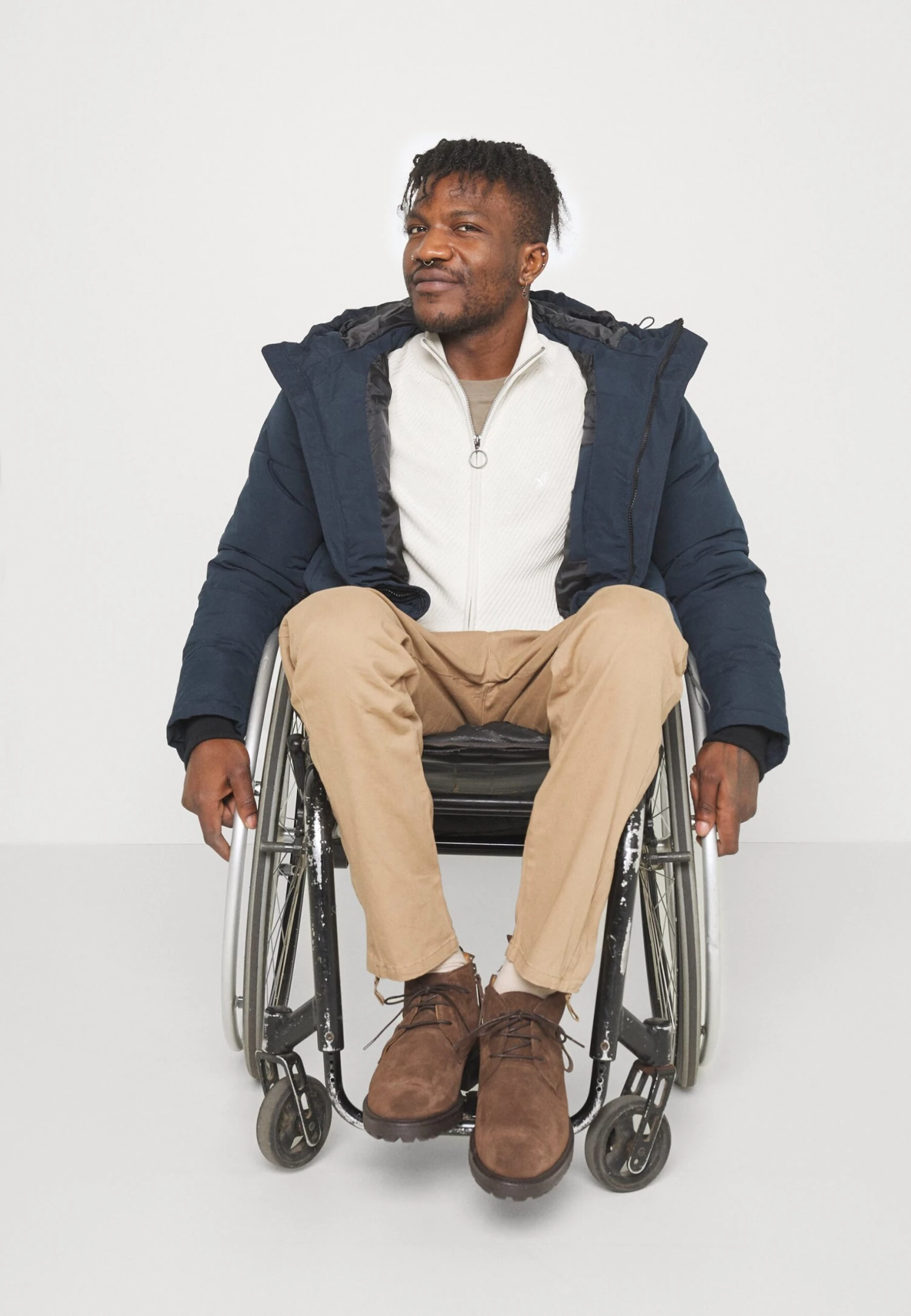 Pier One Winter Jacket - Dark Blue 5 Pier One Winter Jacket - Dark Blue - Image 5