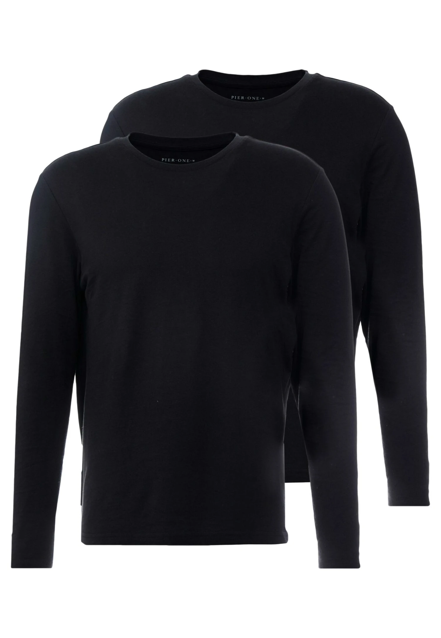 Pier One 2 Pack - Long Sleeved Top - Black 4 Pier One 2 Pack - Long Sleeved Top - Black - Image 4