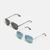Pier One 2 Pack - Sunglasses - Black/Blue