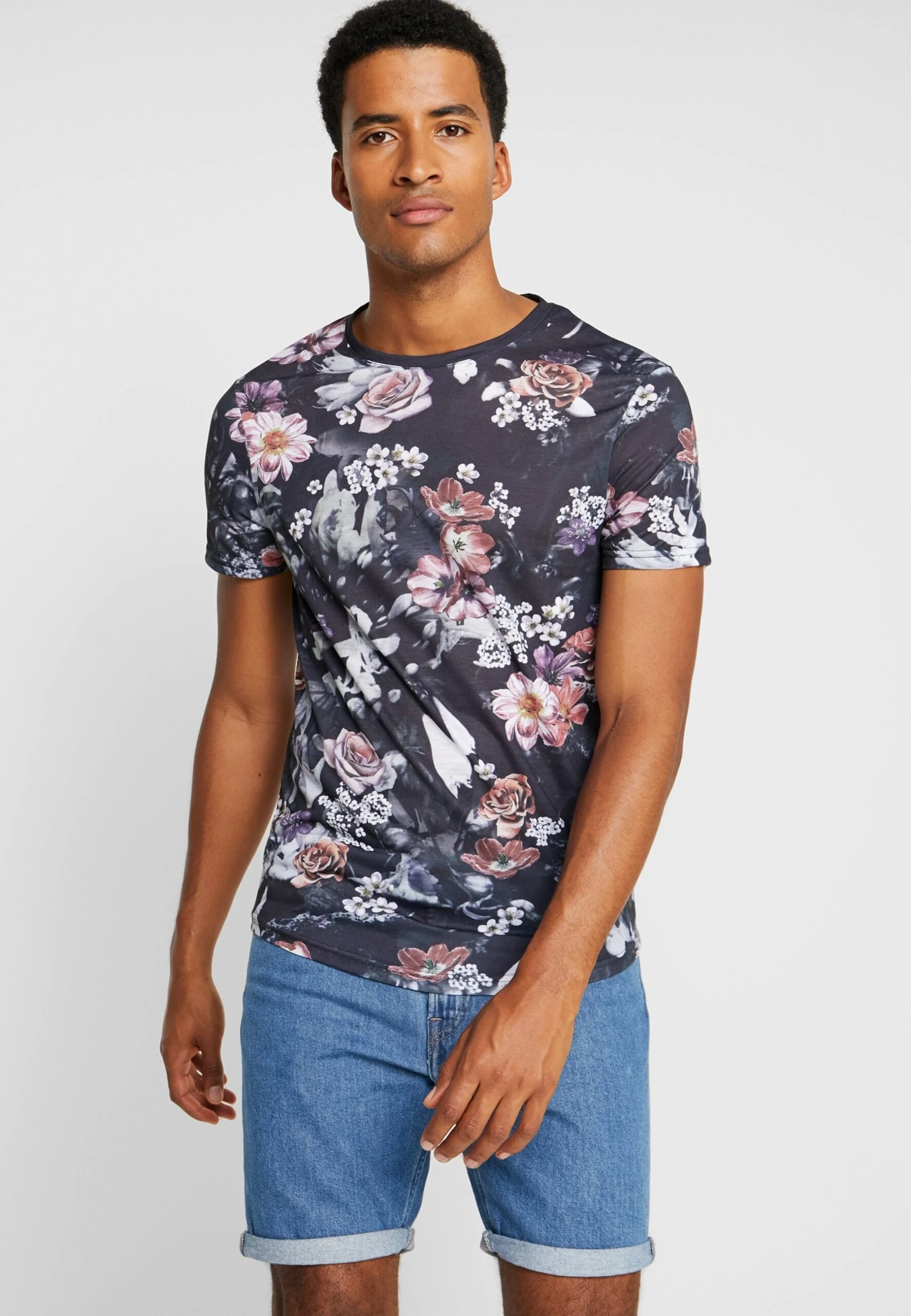 Pier One Print T-Shirt - Multicoloured 1 Pier One Print T-Shirt - Multicoloured