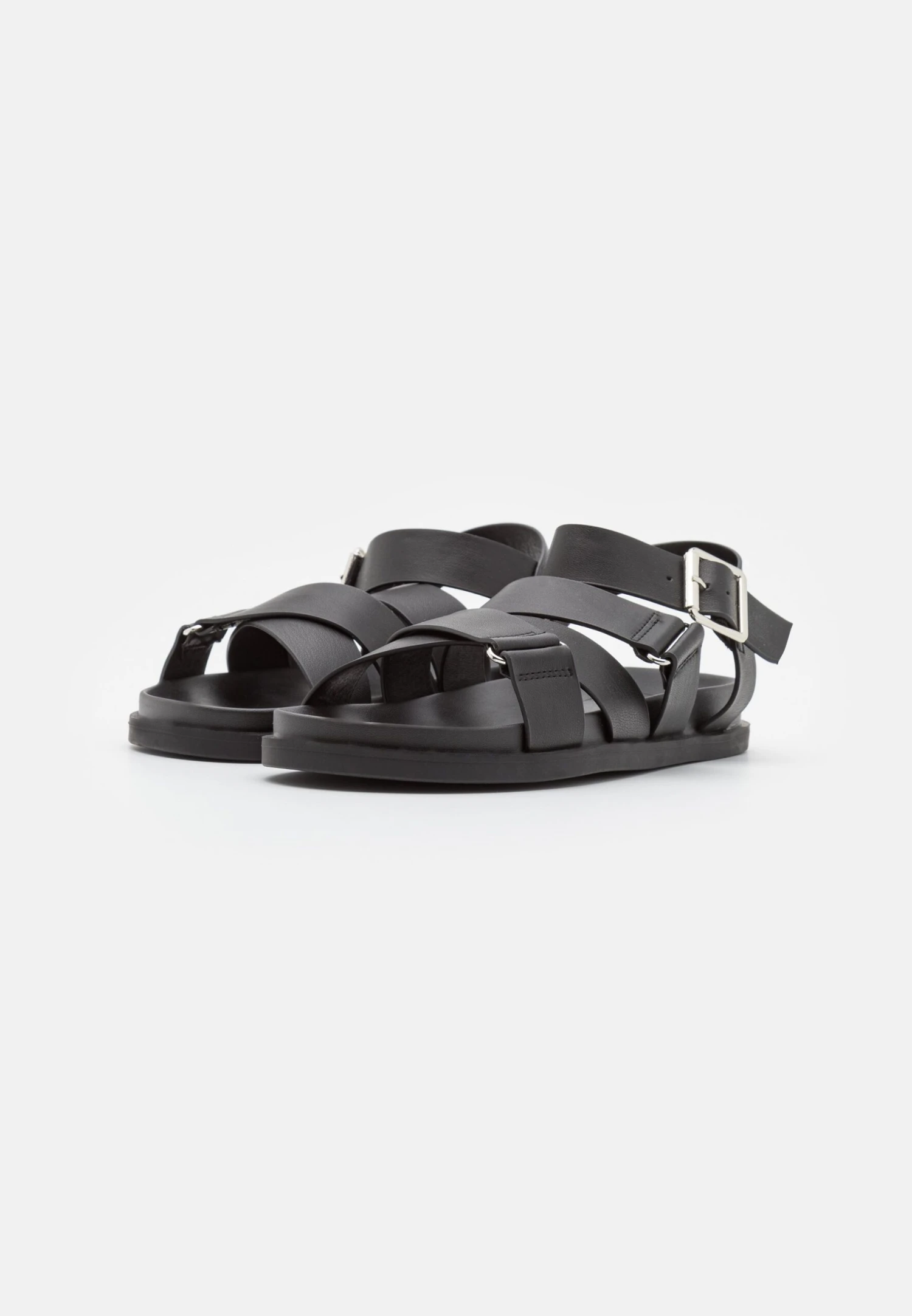 Pier One Unisex - Sandals - Black 2 Pier One Unisex - Sandals - Black - Image 2