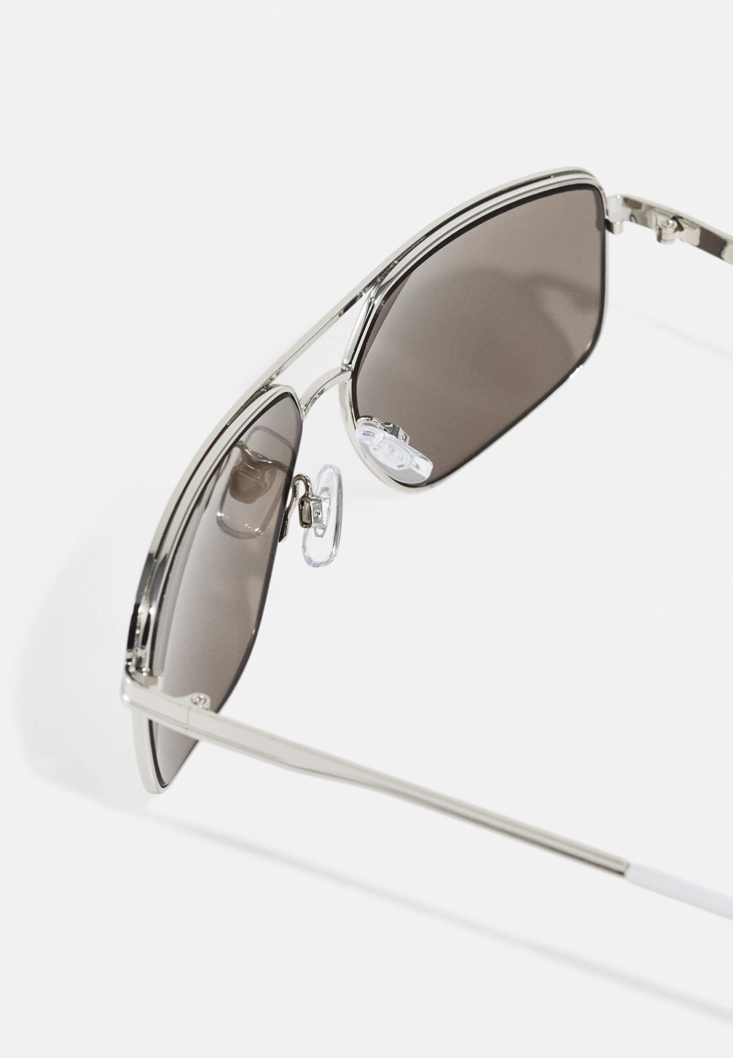 Pier One Unisex - Sunglasses - Silver-Coloured, Black 3 Pier One Unisex - Sunglasses - Silver-Coloured, Black - Image 3