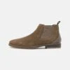 Pier One Leather - Classic Ankle Boots - Taupe