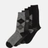 Pier One 5 Pack - Socks - Black