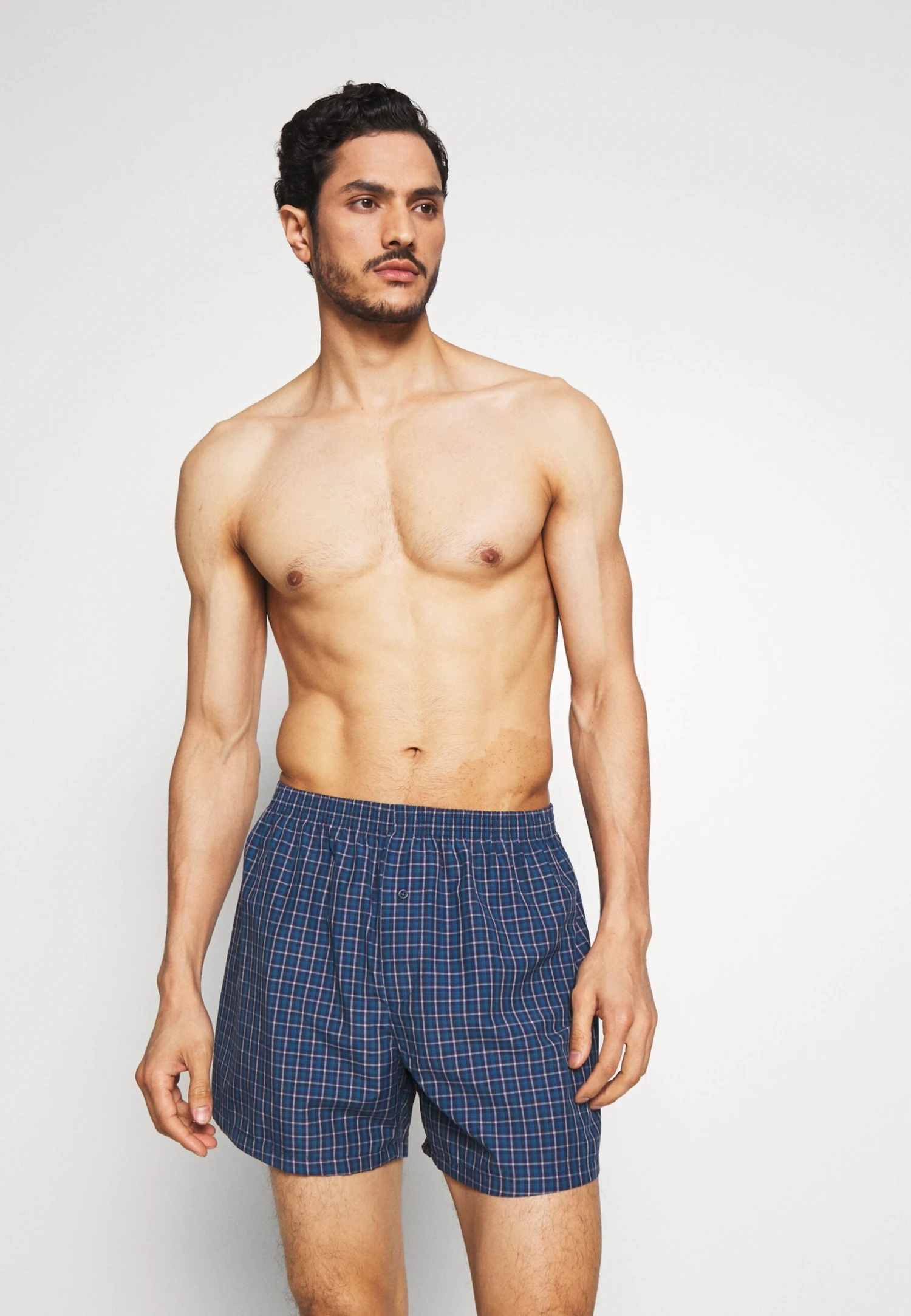 Pier One 5 Pack - Boxer Shorts - Dark Blue/Blue 2 Pier One 5 Pack - Boxer Shorts - Dark Blue/Blue - Image 2