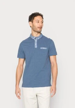 Pier One Polo Shirt - Dark Blue/Light Blue