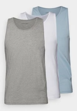 Pier One Rib Vestlue - Undershirt - Grey/White/Blue 12 Pier One Rib Vestlue - Undershirt - Grey/White/Blue -Pier One Sales Store e99211e3d8db444f9435d35d6c461471