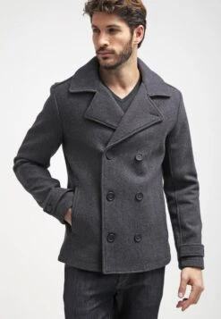 Pier One Short Coat - Dark Grey