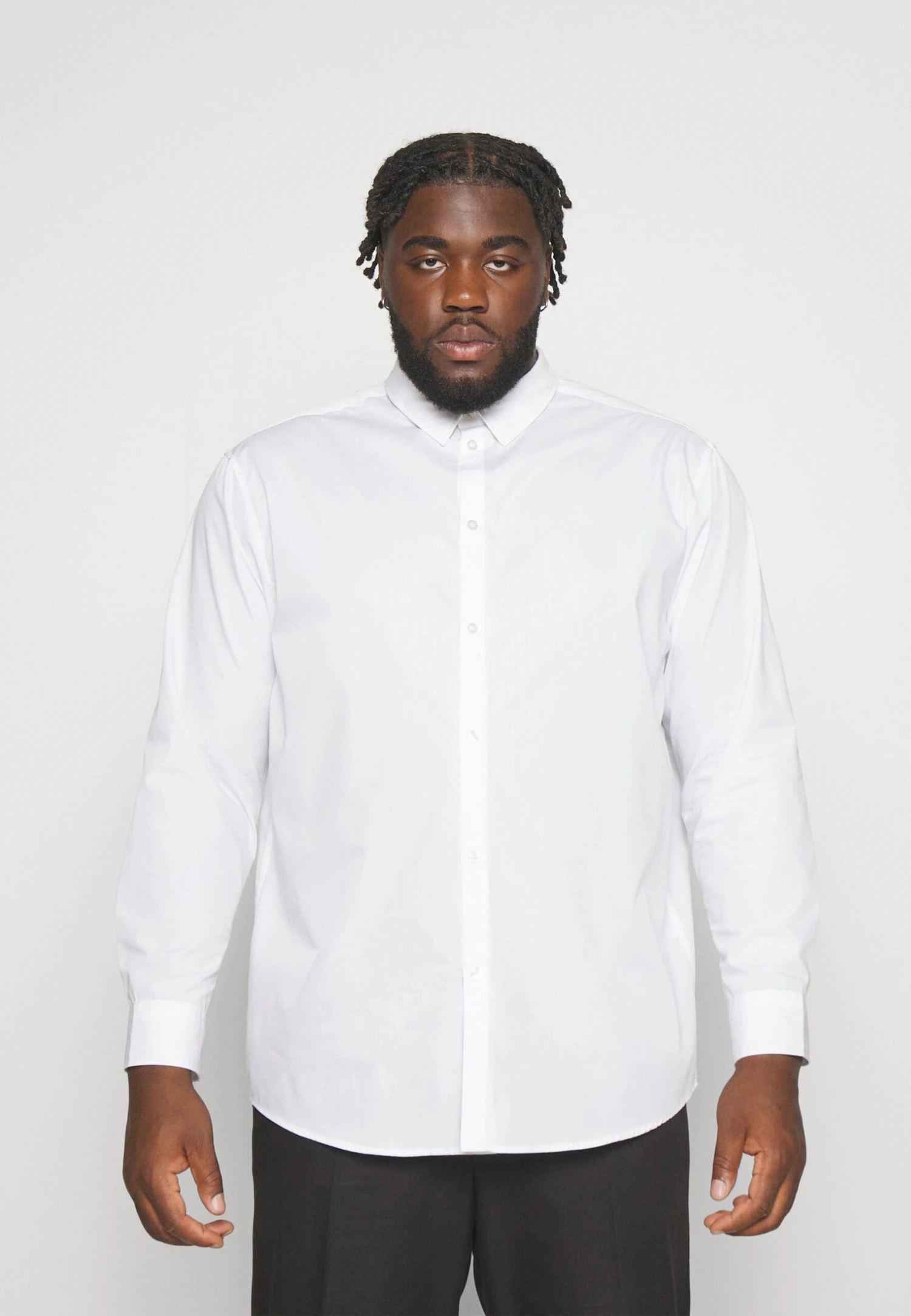 Pier One 2 Pack- Formal Shirt - White/Light Blue 2 Pier One 2 Pack- Formal Shirt - White/Light Blue - Image 2