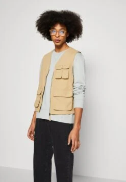 Pier One Waistcoat - Tan -Pier One Sales Store f195baee9fb6489dbaeb853180d004d6