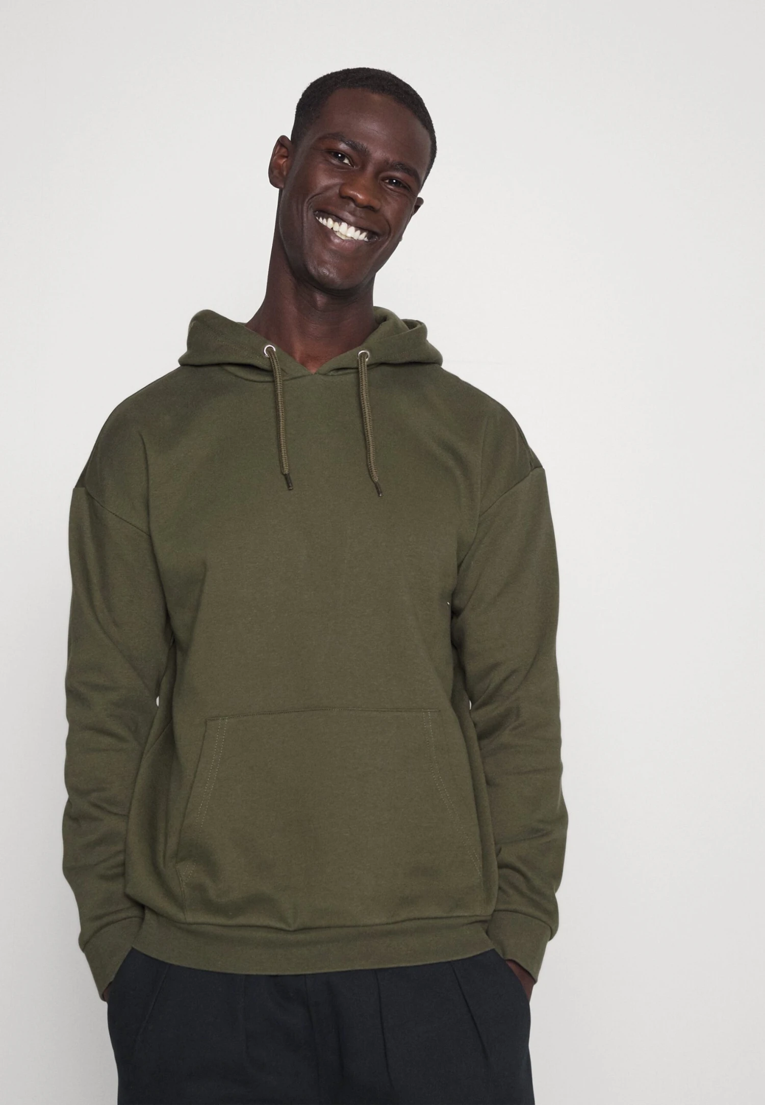 Pier One 2 Pack - Hoodie - Olive/Grey 2 Pier One 2 Pack - Hoodie - Olive/Grey - Image 2