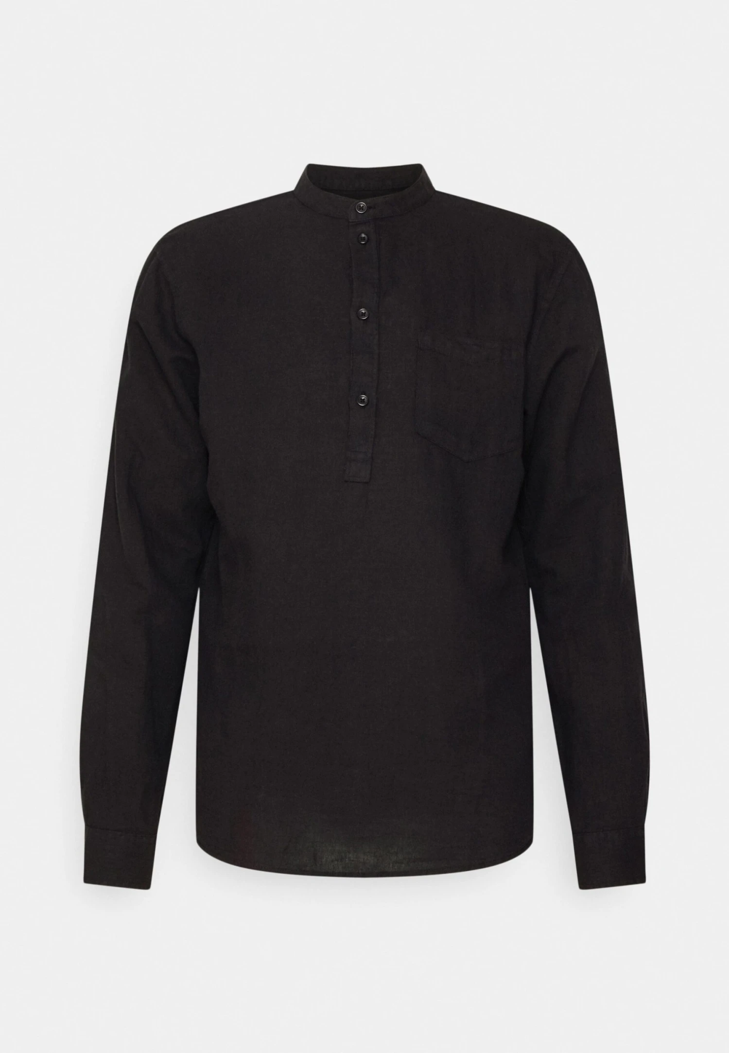 Pier One Linen Cotton Mix 2 Pack - Shirt - White/Black 3 Pier One Linen Cotton Mix 2 Pack - Shirt - White/Black - Image 3