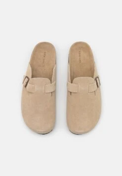 Pier One Leather Unisex - Slippers - Beige 9 Pier One Leather Unisex - Slippers - Beige -Pier One Sales Store fb9c0aed91d14aa2a90f9e1af6a1df5d