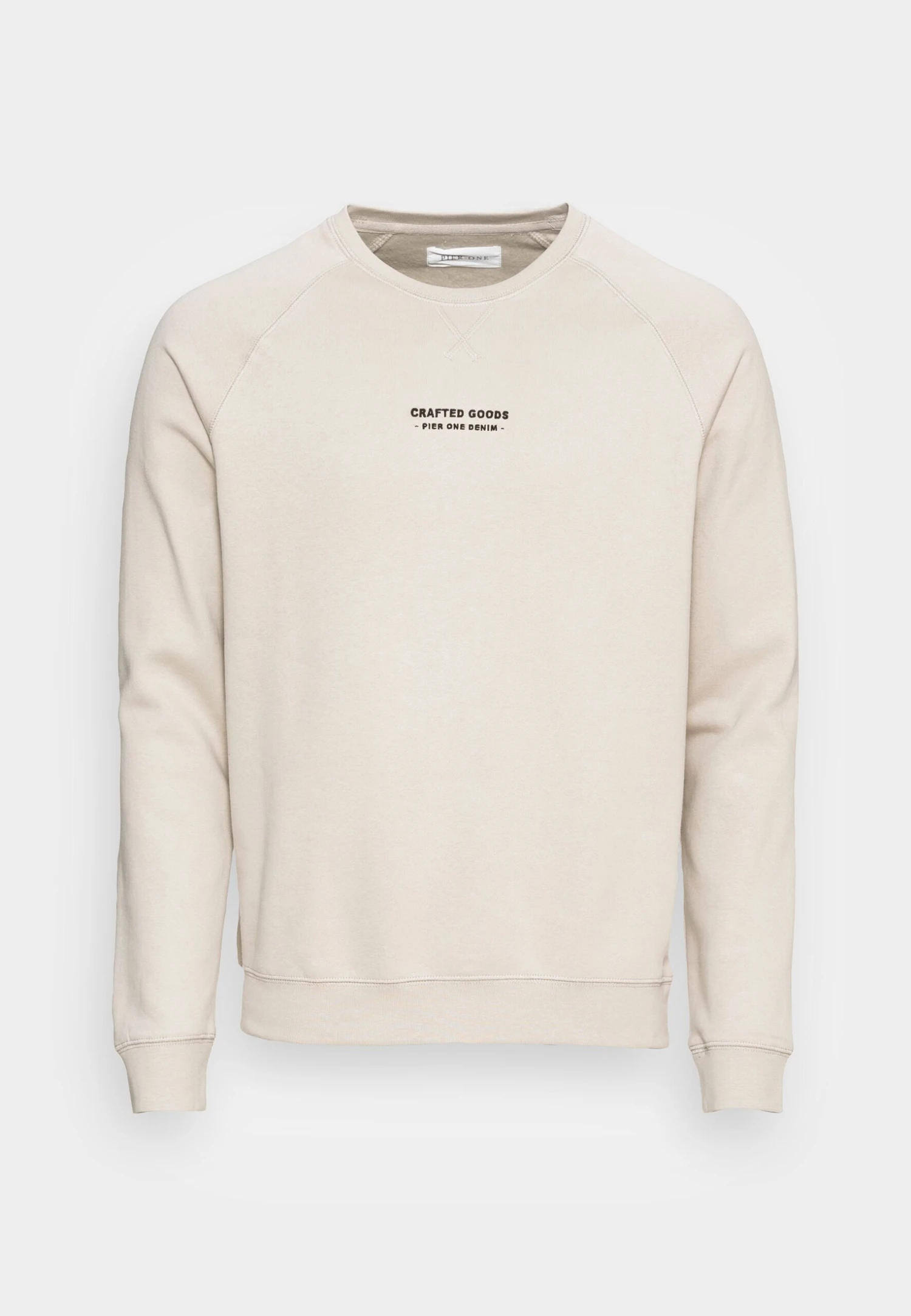 Pier One Crafted Goods Crew - Sweatshirt - Off-White 4 Pier One Crafted Goods Crew - Sweatshirt - Off-White - Image 4