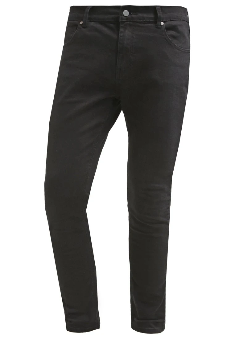 Pier One Slim Fit Jeans - Black Denim 7 Pier One Slim Fit Jeans - Black Denim - Image 7