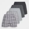 Pier One 5 Pack - Boxer Shorts - Black/Grey/White